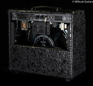 Mesa Boogie Fillmore 25 1x12 Combo Black Floral Embossed Leather, Black Corners