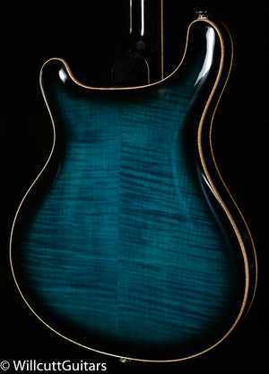 PRS SE Hollowbody II Piezo  Peacock Blue Smokeburst