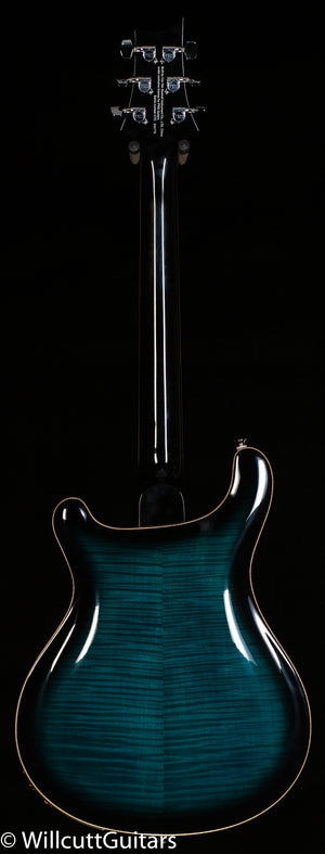 PRS SE Hollowbody II Piezo  Peacock Blue Smokeburst