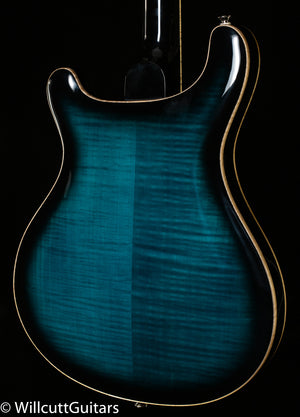 PRS SE Hollowbody II Piezo  Peacock Blue Smokeburst