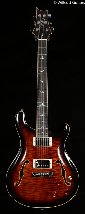 PRS SE Hollowbody II Piezo Maple Top/Back Black Gold (655)