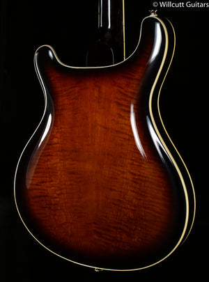 PRS SE Hollowbody II Maple Top/Back Black Gold Sunburst (296)