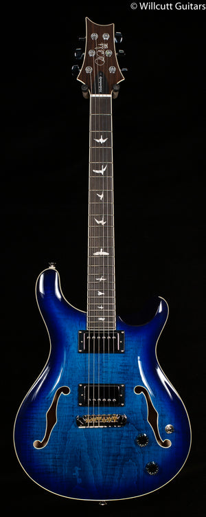 2022 PRS SE Hollowbody II Maple Top/Back Faded Blue Burst (074)