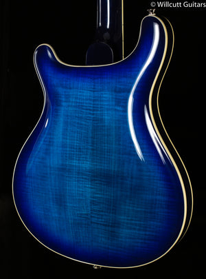 PRS SE Hollowbody II, Maple top and back Faded Blue Burst (144)