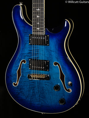 2022 PRS SE Hollowbody II, Maple top and back Faded Blue Burst (159)