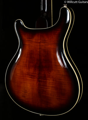 PRS SE Hollowbody II Maple Top/Back Black Gold Sunburst (493)