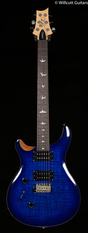 PRS SE Custom 24 Lefty Faded Blue Burst