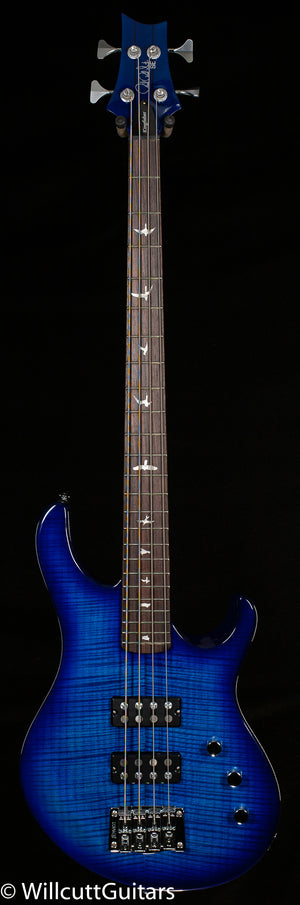 PRS SE Kingfisher bass, Faded Blue Wraparound Burst Bass Guitar (771)