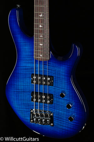 PRS SE Kingfisher bass, Faded Blue Wraparound Burst Bass Guitar (771)