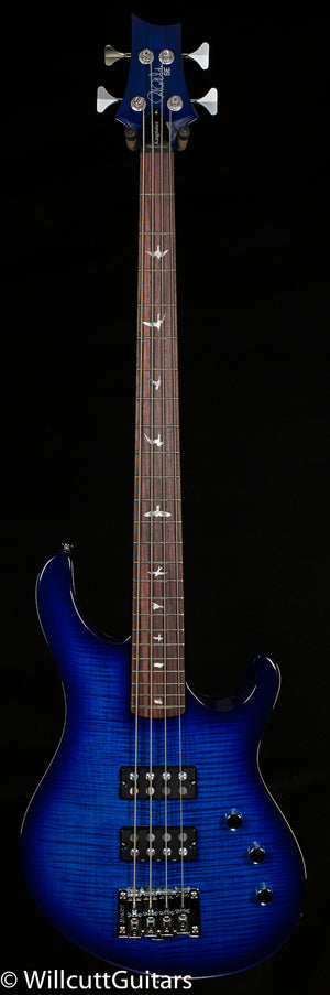 2022 PRS SE Kingfisher Bass Faded Blue Wraparound Burst Bass Guitar (876) USED
