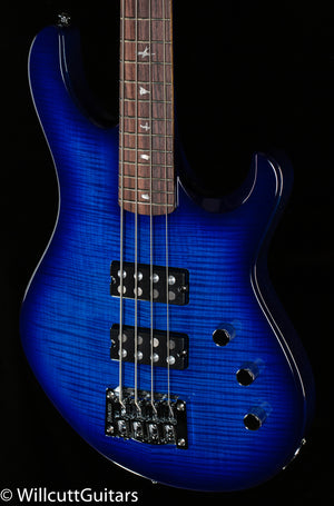 2022 PRS SE Kingfisher Bass Faded Blue Wraparound Burst Bass Guitar (876) USED