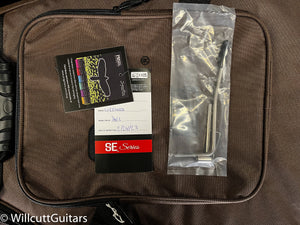 PRS SE Custom 22 Semi-Hollow Black Gold Sunburst (440)