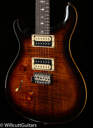 2022 PRS SE Custom 24 Black Gold Sunburst Lefty (364)