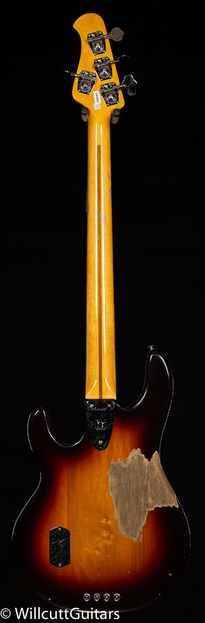 Ernie Ball Music Man Cliff Williams StingRay Bass Back in Burst Bass Guitar