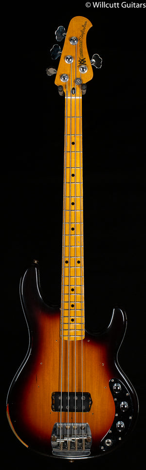 Ernie Ball Music Man Cliff Williams StingRay Bass Back in Burst Bass Guitar