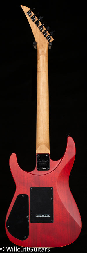 Jackson JS Series Dinky Arch Top JS24 DKAM, Caramelized Maple Fingerboard, Red Stain (381)