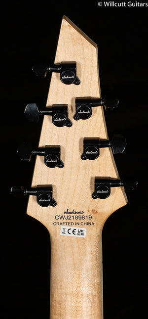 Jackson JS Series Dinky Arch Top JS22Q-7 DKA HT Amaranth Fingerboard Transparent Black Burst (819)