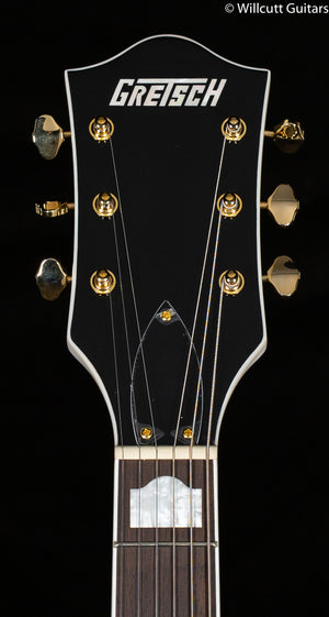 Gretsch G5422GLH Electromatic Classic Hollow Body Double-Cut with Gold Hardware, Left-Handed, Laurel Fingerboard, Snowcrest White (945)