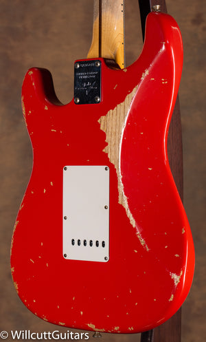 Fender Custom Shop Limited 1957 Strat Heavy Relic Fiesta Red USED