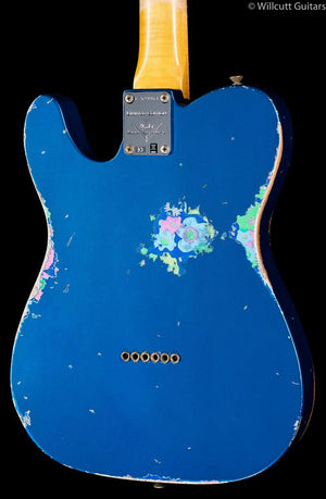 Fender Custom Shop LTD 60s HS Tele Lake Placid Blue over Blue Flower (964)