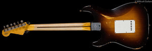 Fender Custom Shop 1955 Strat Relic Wide Fade Chocolate 2-Tone Sunburst (109)