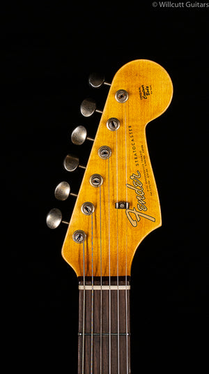 Fender Custom Shop 1964 Stratocaster Journeyman Relic Faded Aged Burgundy Mist Metallic (989)