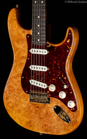 Fender Custom Shop Artisan Maple Burl Strat Aged Natural