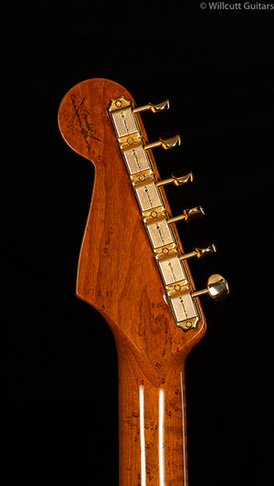 Fender Custom Shop Artisan Maple Burl Strat Aged Natural
