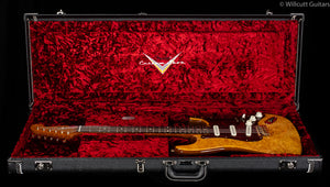 Fender Custom Shop Artisan Maple Burl Strat Aged Natural