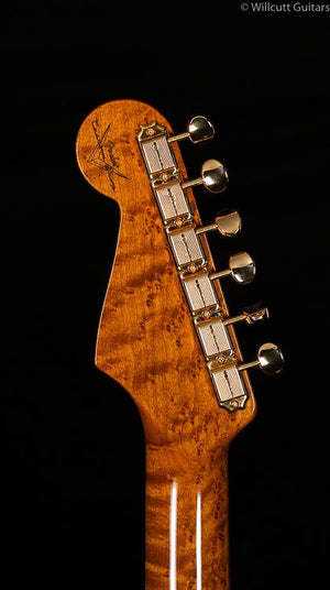 Fender Custom Shop Artisan Maple Burl Strat Aged Natural