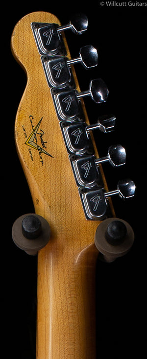 Fender Custom Shop LTD '72 Tele Thinline Relic Aged Blue Flower (672)