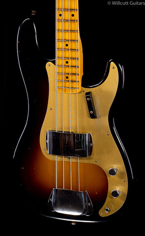 Fender Custom Shop 1957 Precision Bass Journeyman Relic Wide Fade 2-Tone Sunburst (857)