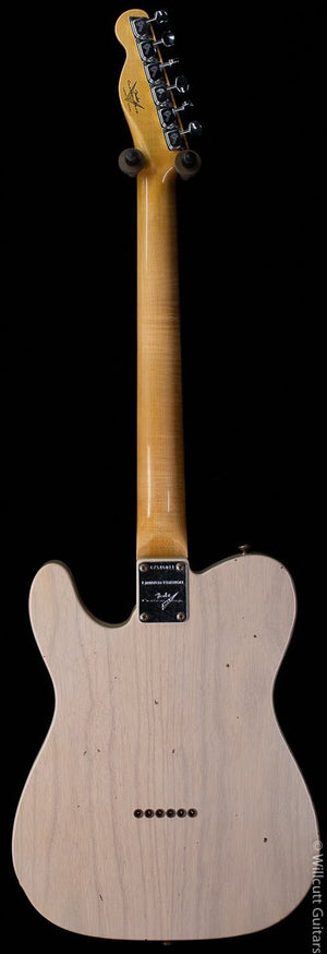 Fender Custom Shop LTD' 72 Tele Thinline Journeyman Relic Aged White Blonde (011)