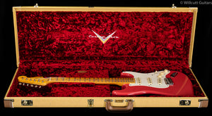 Fender Custom Shop Namm LTD '58 Strat Journeyman Faded Aged Fiesta Red