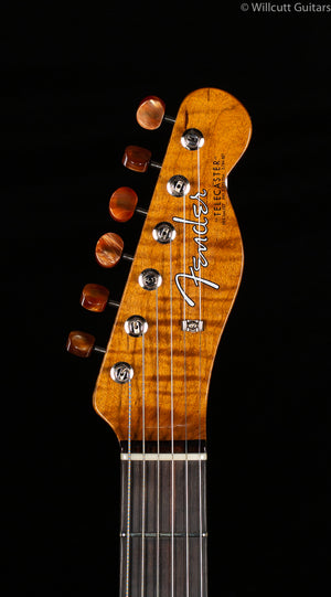 Fender Custom Shop Artisan P90 Maple Burl Telecaster Fiji Mahogany Body with AAAA