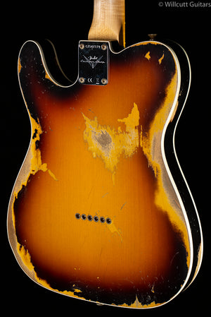 Fender Custom Shop 1964 Telecaster Heavy Relic Faded Aged 3-Color Sunburst