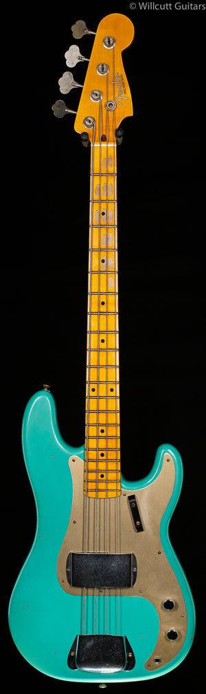 Fender Custom Shop 1957 Precision Bass Journeyman Relic Super Faded Aged Sea Foam Green