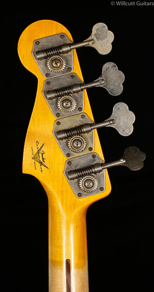 Fender Custom Shop 1957 Precision Bass Journeyman Relic Super Faded Aged Sea Foam Green