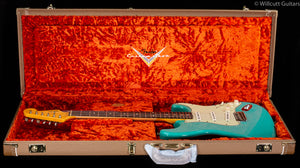 Fender Custom Shop LTD '62/'63 Stratocaster Journeyman Relic Aged Seafoam Green Rosewood Fingerboard