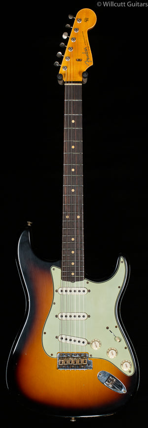 Fender Custom Shop LTD '62/'63 Stratocaster Journeyman Relic Faded Aged 3-Color Sunburst Rosewood Fingerboard