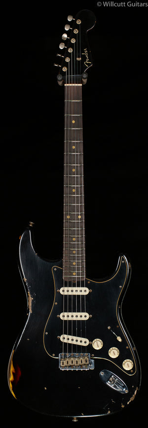Fender Custom Shop Limited Edition Dual-Mag II Stratocaster Relic Black Rosewood