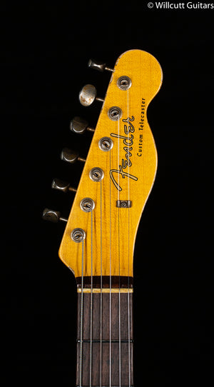 Fender Custom Shop Cunife Tele Custom Relic Faded Aged Chocolate 3-Color Sunburst