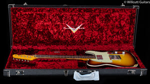 Fender Custom Shop Cunife Tele Custom Relic Faded Aged Chocolate 3-Color Sunburst