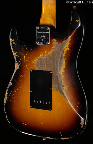 Fender Custom Shop LTD Dual-Mag II Stratocaster Heavy Relic Super Faded Aged 3-Tone Sunburst