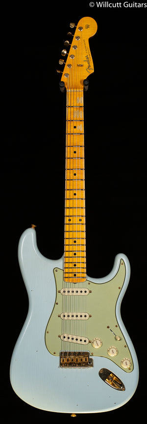 Fender Custom Shop Limited Edition '62 Bone Tone Stratocaster Journeyman Relic Super Faded Aged Sonic Blue