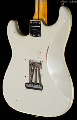 Fender Custom Shop Limited Edition Poblano II Stratocaster Relic Maple Fingerboard Aged Olympic White