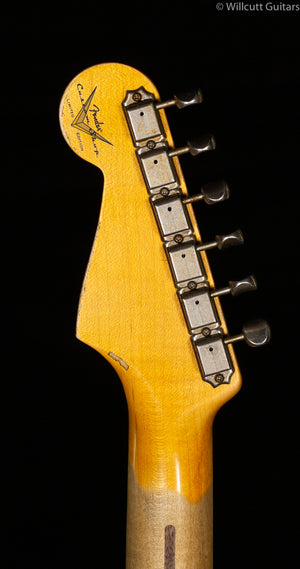 Fender Custom Shop Limited Edition Poblano II Stratocaster Relic Maple Fingerboard Aged Olympic White