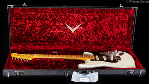 Fender Custom Shop Limited Edition Poblano II Stratocaster Relic Maple Fingerboard Aged Olympic White