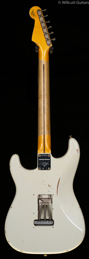 Fender Custom Shop Limited Edition Poblano II Stratocaster Relic Maple Fingerboard Aged Olympic White