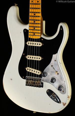 Fender Custom Shop Limited Edition Poblano II Stratocaster Relic Maple Fingerboard Aged Olympic White